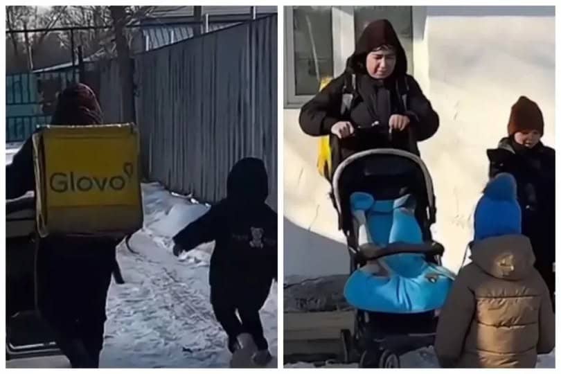 Алматыда екі баласымен жұмыс істеген курьер анаға депутат пәтер сыйлады