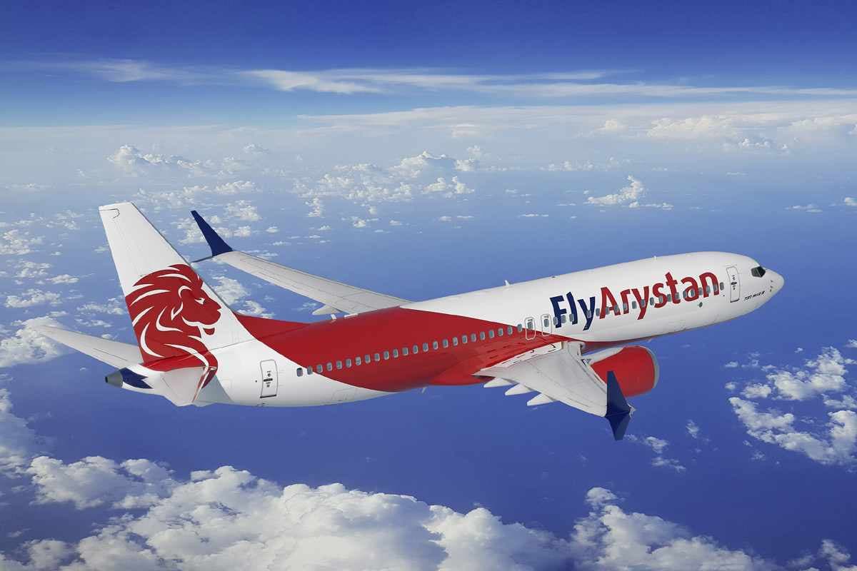 Аспандағы алпарыс: Астана – Ақтау бағытындағы FlyAryatan ұшағынан өрт шықты