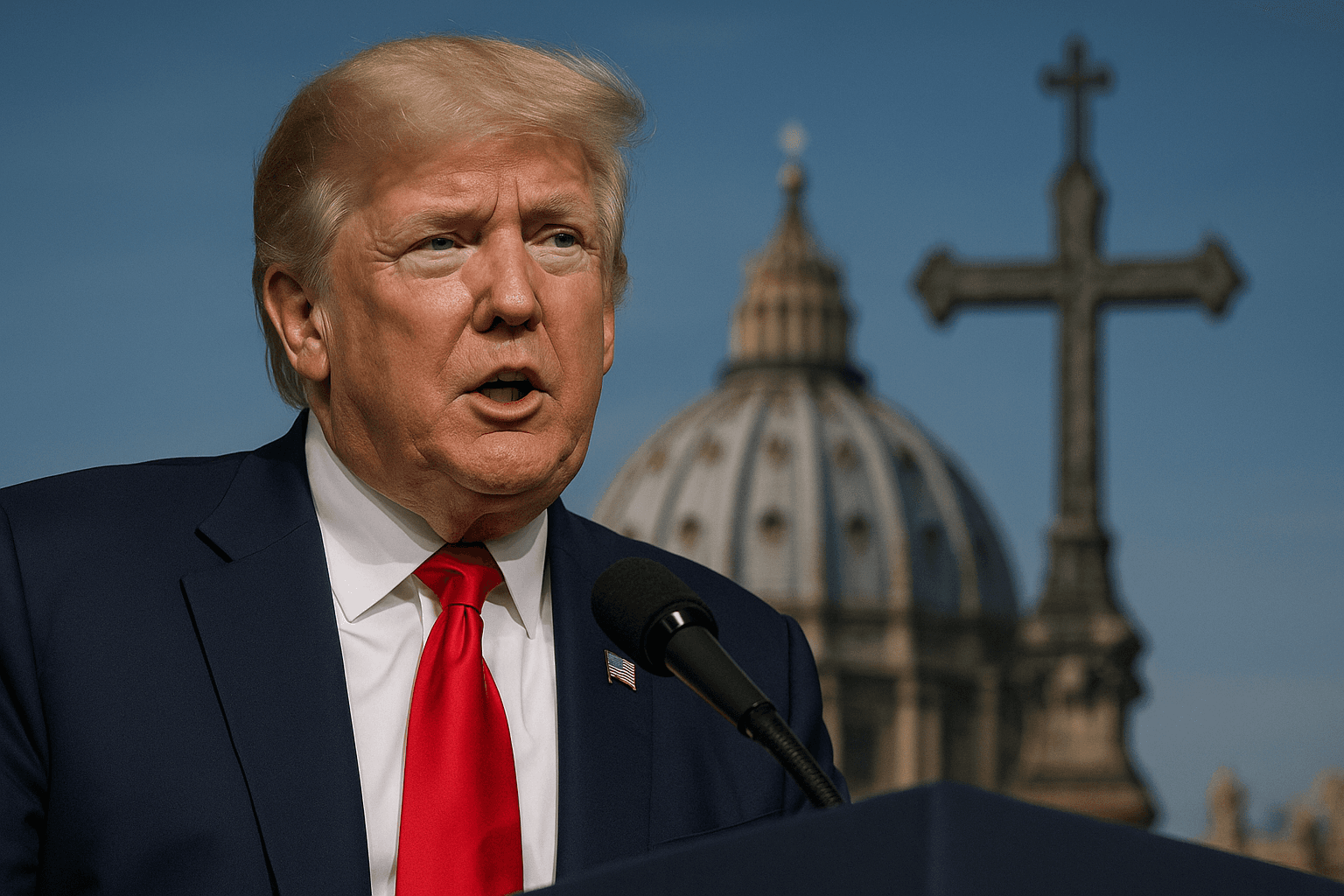 Дональд Трамп жаңа Рим папасының америкалық болғанын қалайды