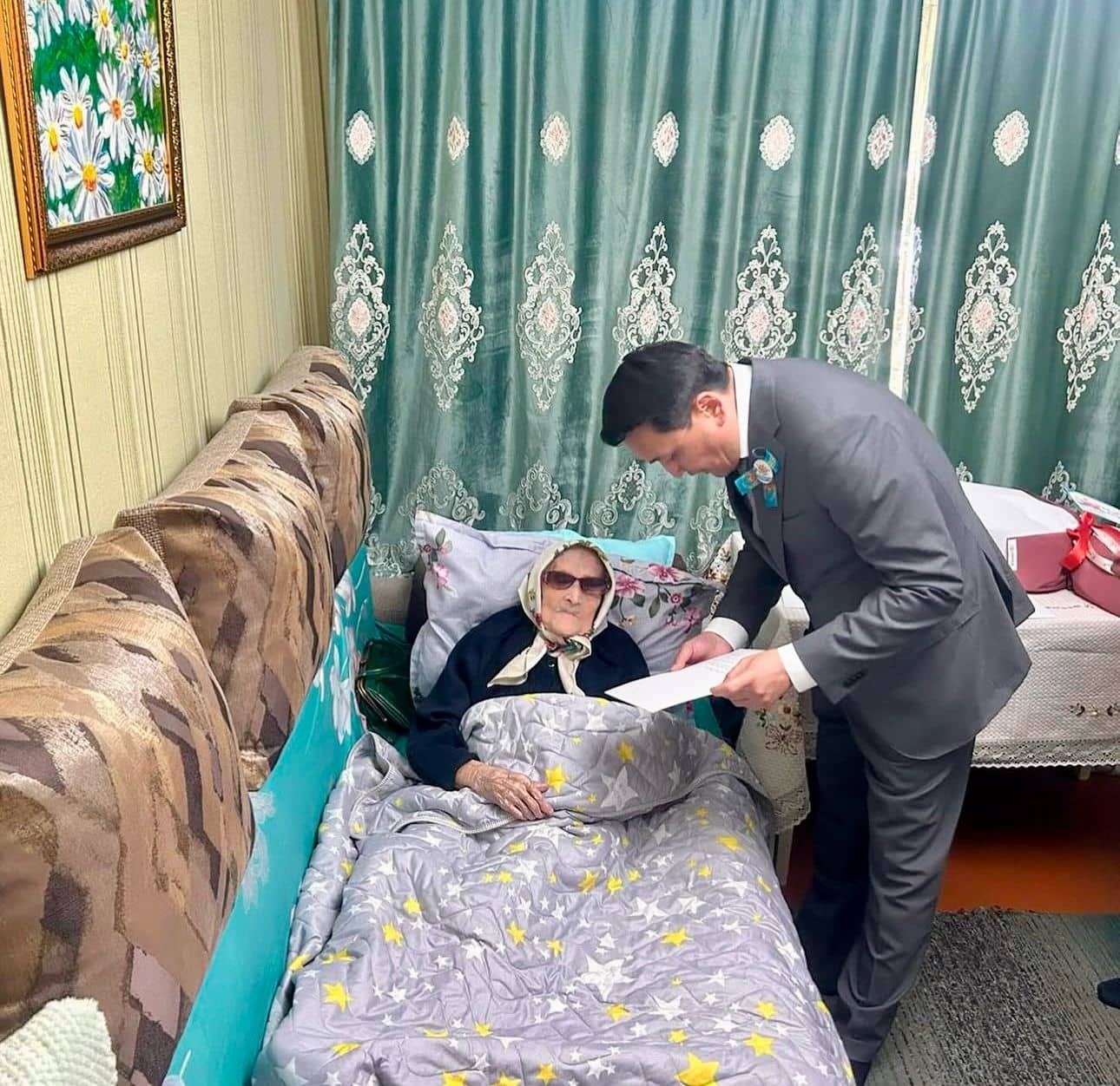 Қонаевта ҰОС ардагеріне 5 млн теңге көлемінде әлеуметтік көмек көрсетілді