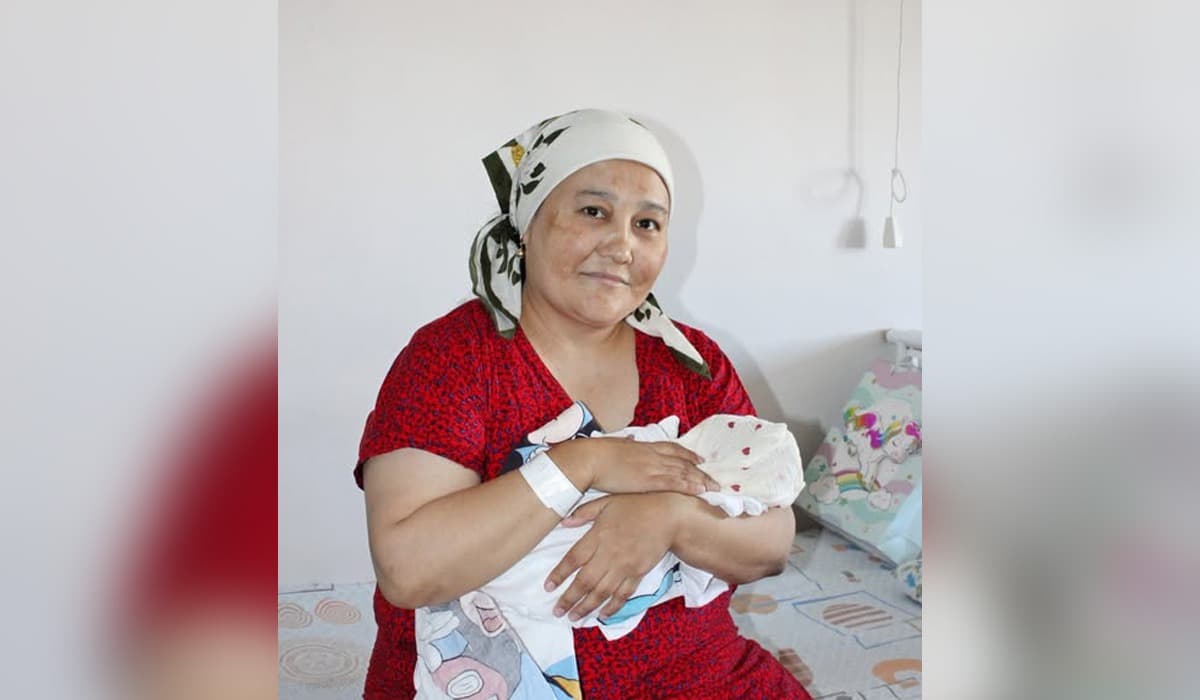 Қызылордалық көпбалалы ана оныншы сәбиін дүниеге әкелді: отбасыда енді 5 ұл, 5 қыз бар
