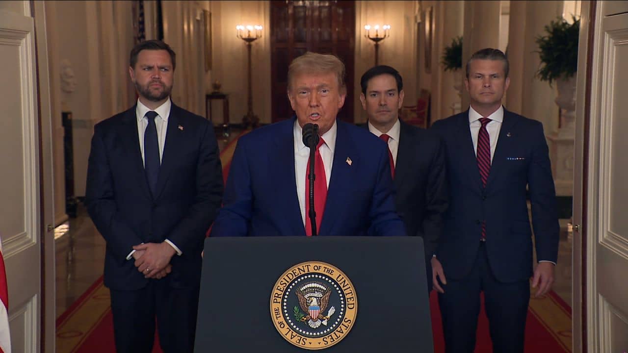 «Иран бейбіт келісімге келуі керек»: Трамп шабуылдан кейін үндеу жасады