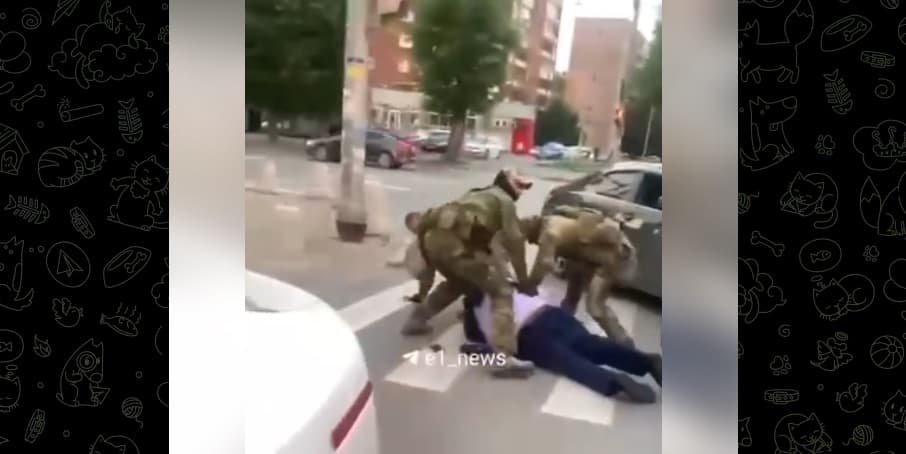Екатеринбургте Әзербайжан диаспорасының басшысы ұсталды (видео)
