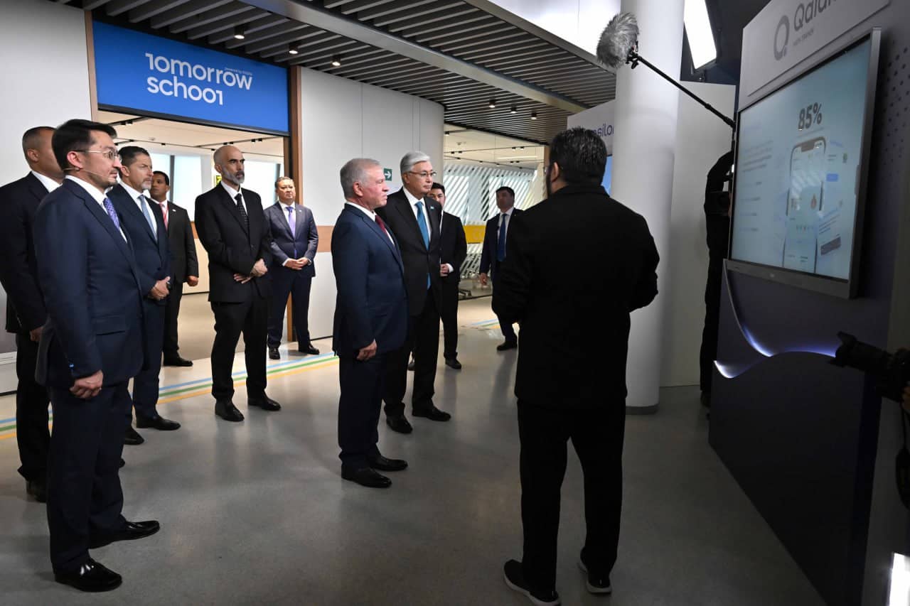 Қазақстан Президенті мен Иордания Королі Astana Hub кластеріне барды