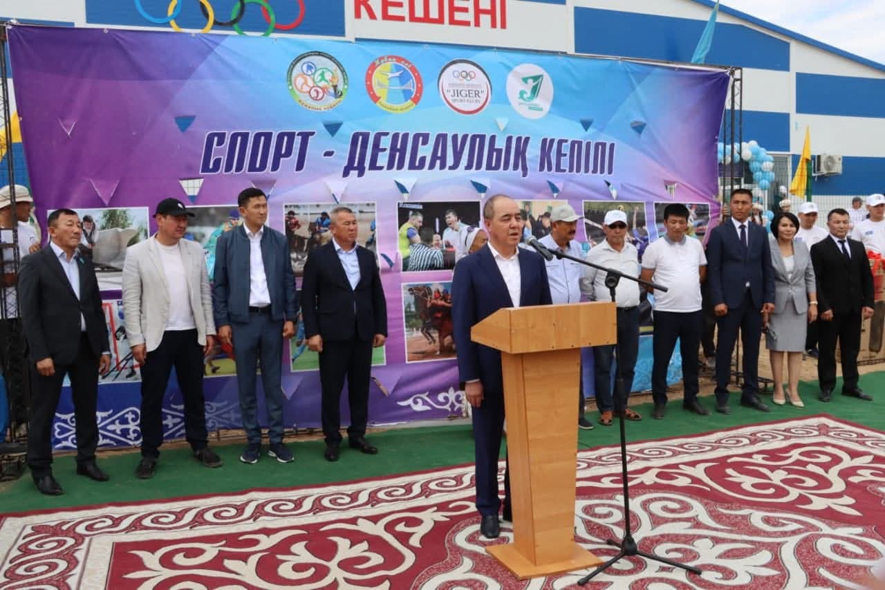 БҚО-ның Есенсай ауылында жаңа спорт кешені ашылды