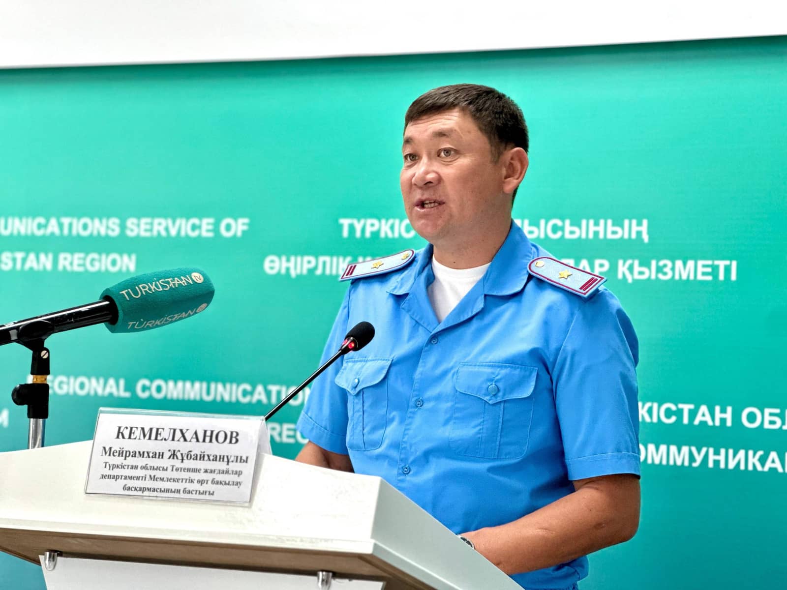 Түркістан облысында 500-ге жуық елді мекенде өртке қарсы минералды жолақтар сызылған