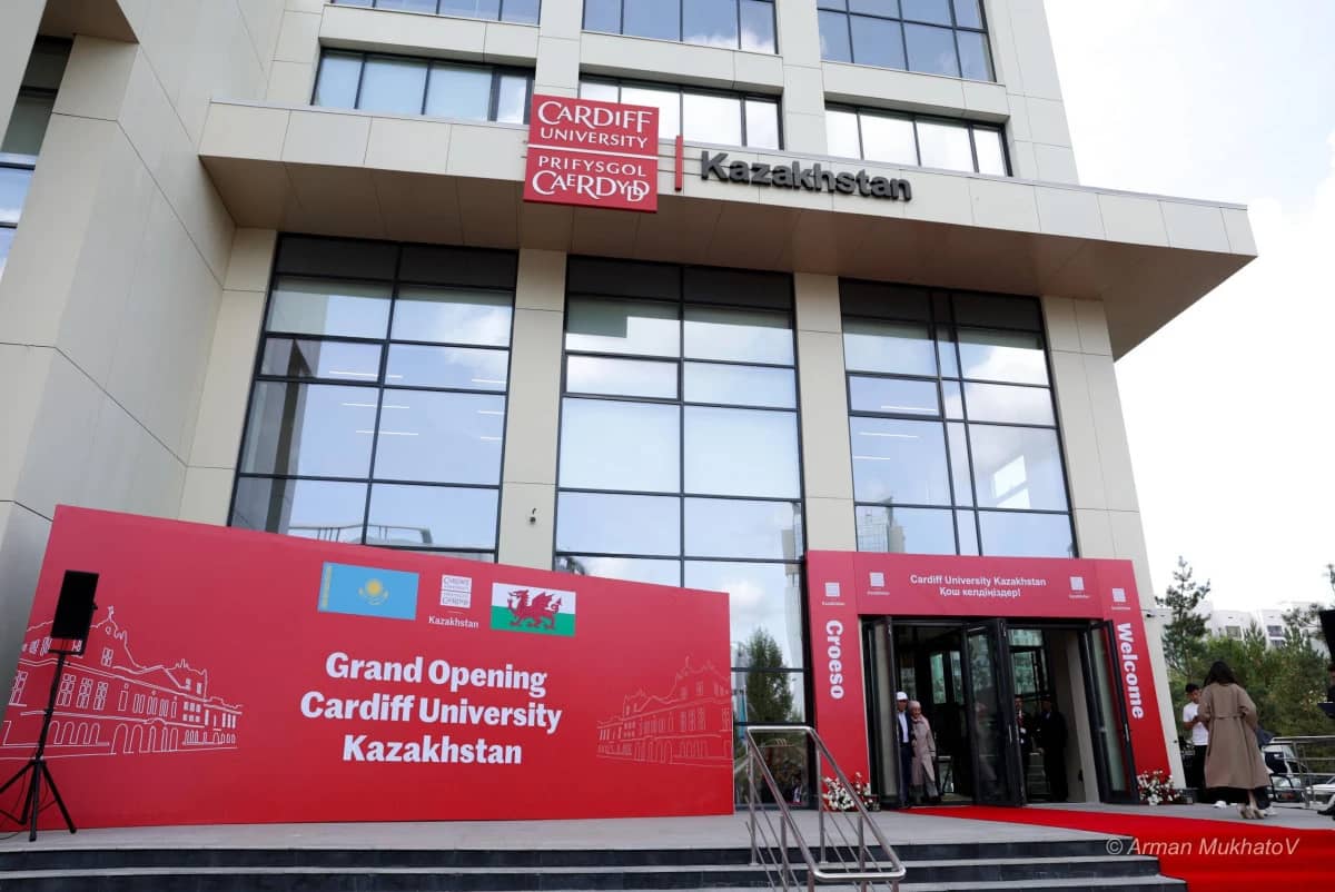 В Астане открылся первый зарубежный кампус Cardiff University