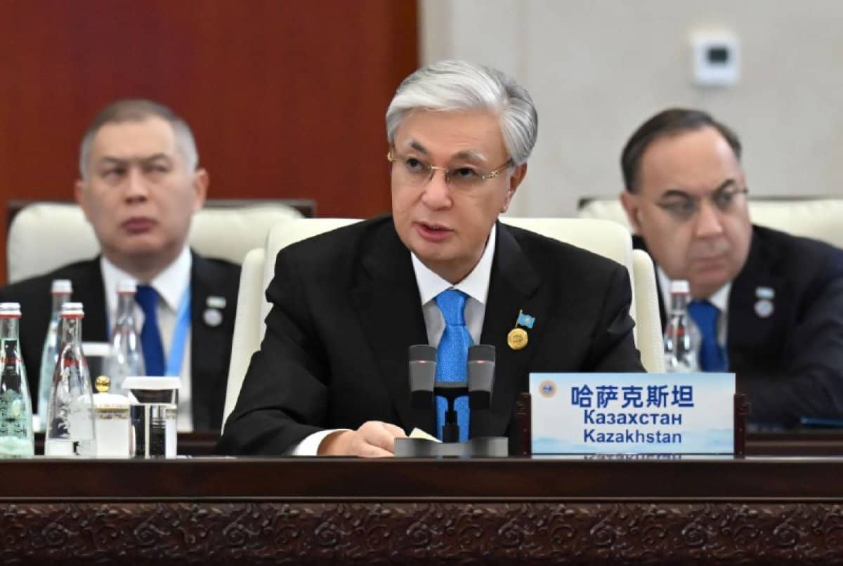 Қазақстан ШЫҰ-ның қауіпсіздік сын-қатерлерімен күрес жөнінде төрт орталық құру бастамасын қолдайды - Тоқаев