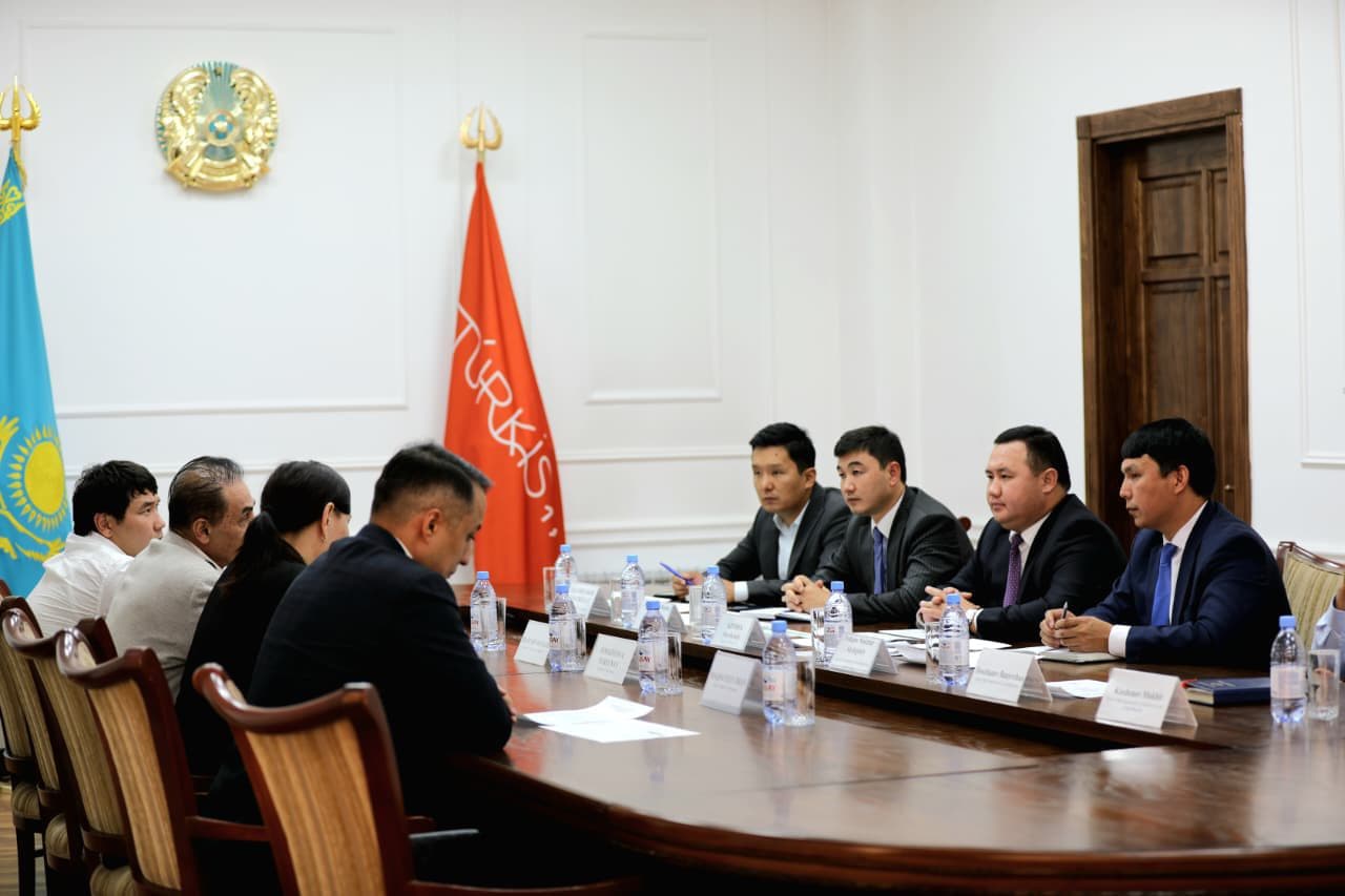 Түркістан қаласының әкімі шетелдік инвесторларды қабылдады