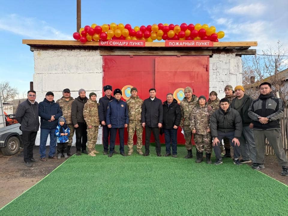 В селе Карабулак открыт пожарный пост