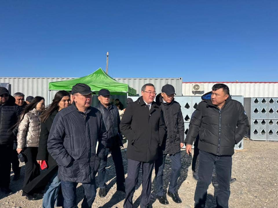 Аким Алматинской области Марат Султангазиев ознакомился с инвестпроектами в Енбекшиказахском районе