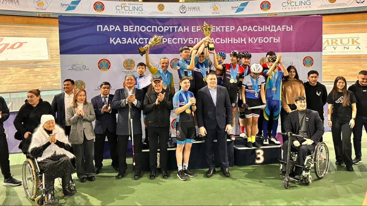 Ерекше жігер: паравелоспорттан ел Кубогының жеңімпаздары анықталды