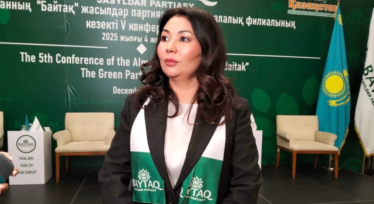 «Байтақ» жасылдар партиясы Алматы филиалының жаңа төрағасы сайланды