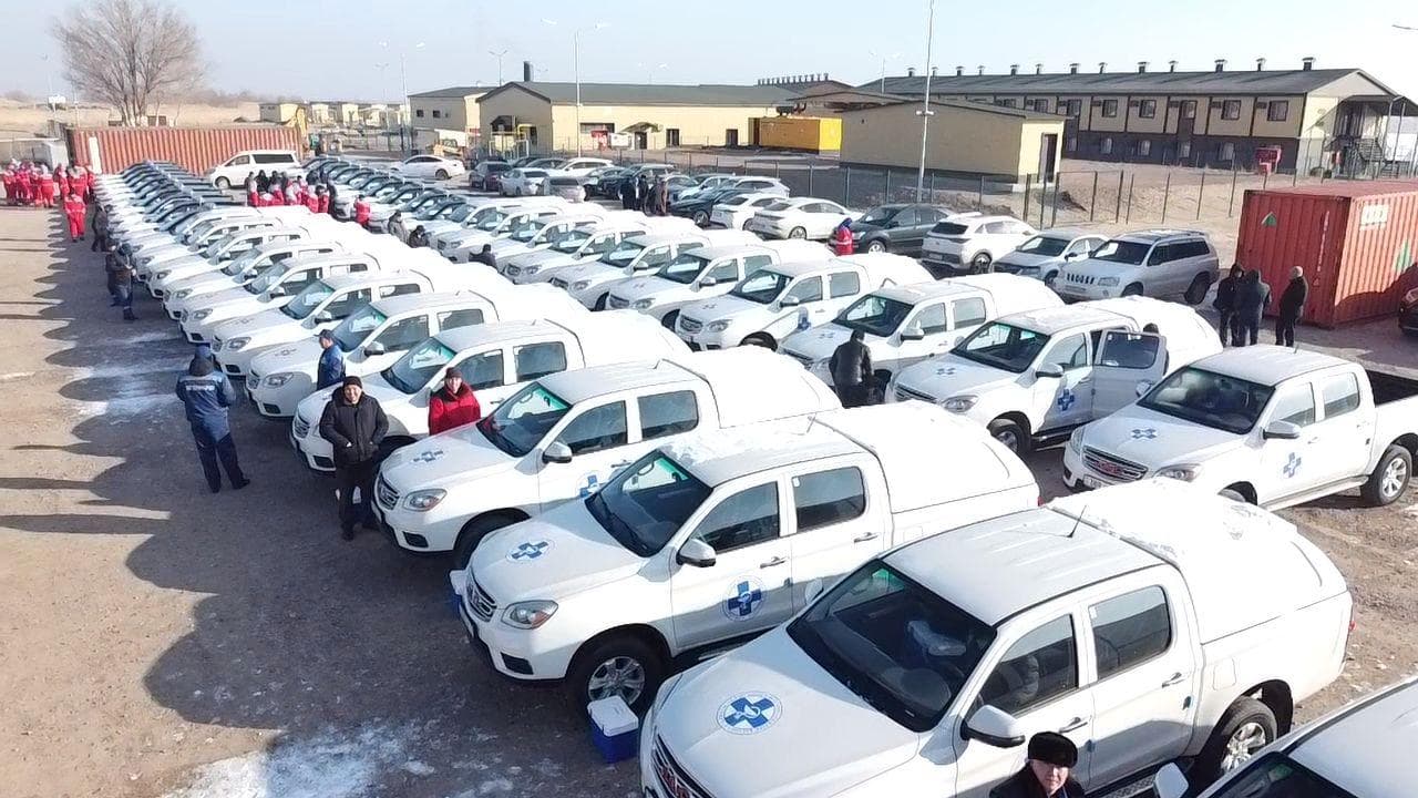 Автопарк ветеринарной службы Алматинской области обновлён на 68 процентов