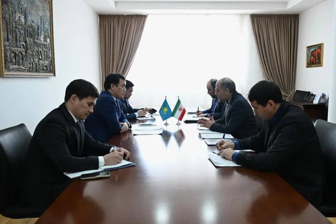 Заместитель министра иностранных дел Казахстана принял Посла Ирана