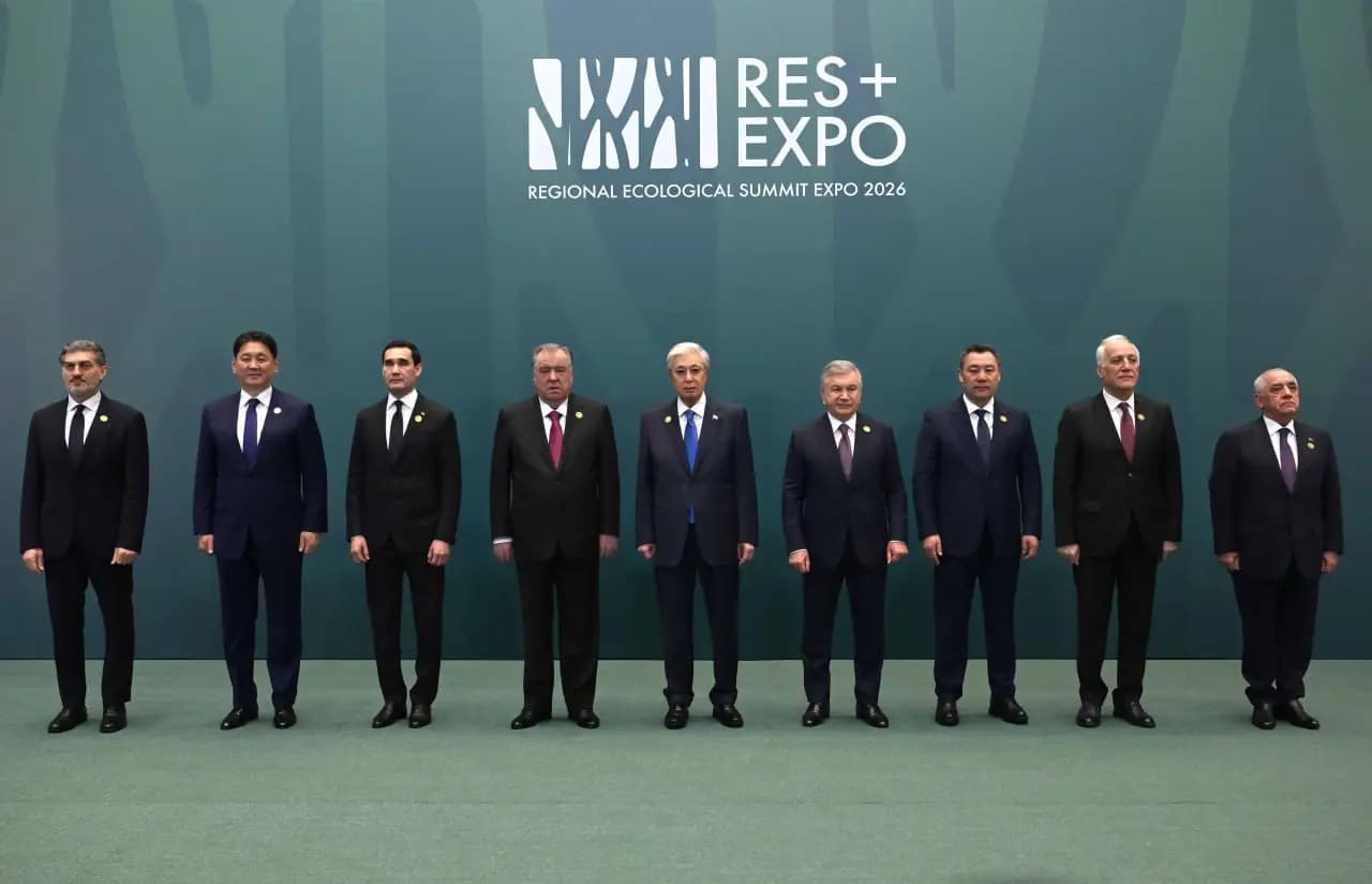 Regional Environmental Summit is taking place in Astana today