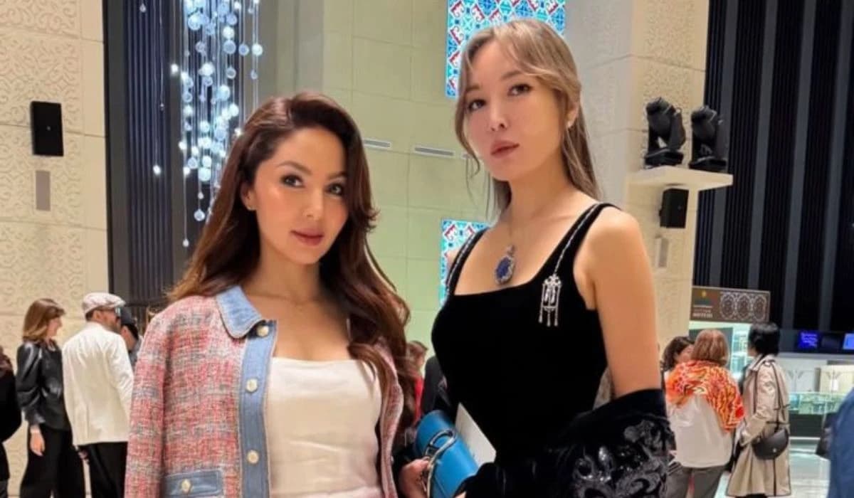 Ex-president's second wife Asel Isabayeva attended Dinara Satzhan show in Astana