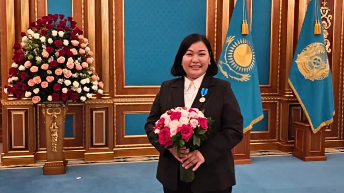 Награда из рук Президента: как молодая казахстанская ученая получила в Акорде