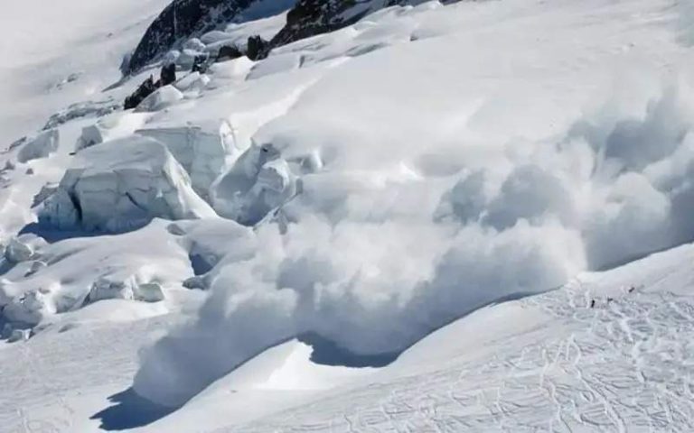 Алматы тауларында жүрген қар көшкіні облыстық маңызы бар жолды жауып қалды