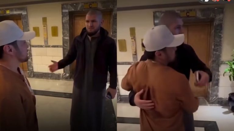 Жыл кездесуі: Елдос Сметов пен Хабиб Нурмагомедов қажылықта жолықты (ВИДЕО)