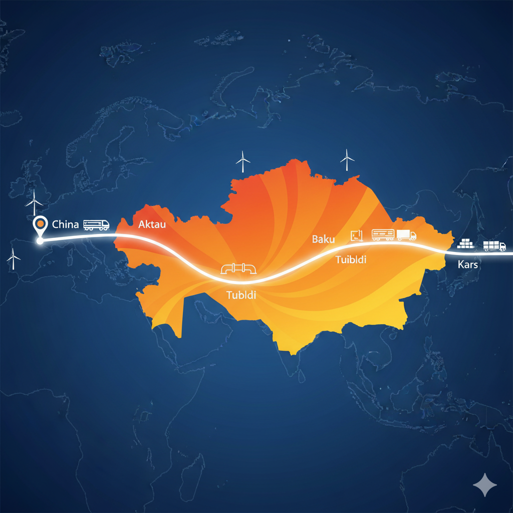 Ұлы бағыттың өзгеруі: Қазақстан, Орта дәліз және Еуразияның жаңа геосаяси картасы