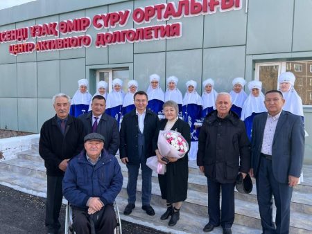 Степногорск қаласында белсенді ұзақ өмір сүру орталығының ашылуы өтті