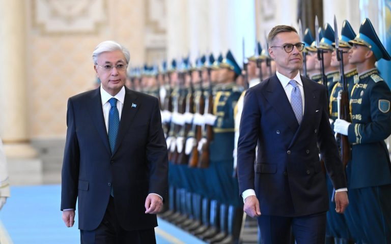 Президент Финляндии посетил Казахстан с первым официальным визитом