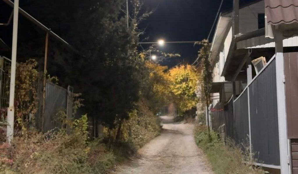 В Наурызбайском районе активно развивается система наружного освещения