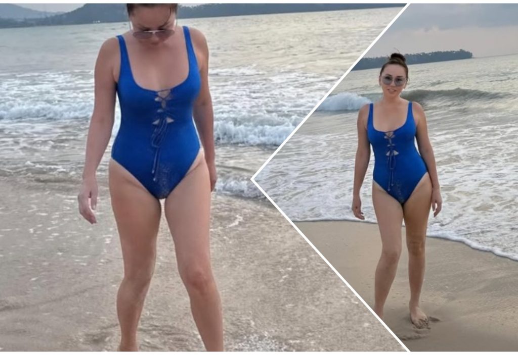 51 жастағы Баян Алагөзованың жағажайдағы суреті желіні жарды Баян Мақсатқызы