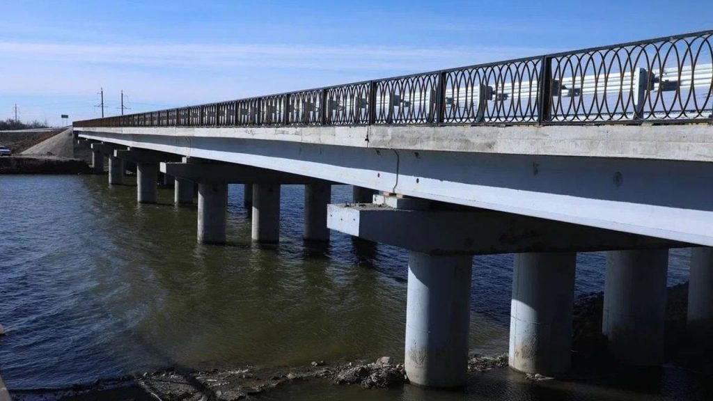 «Спасибо за мост!» — сельчане благодарят Президента за новый путепровод