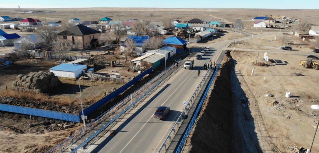 В Актюбинской области открыли новый мост на направлении «Алга – Токмансай».