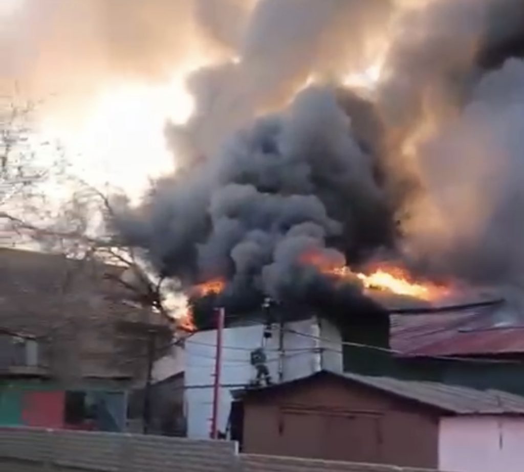 Алматыда балалар үйі өртенді