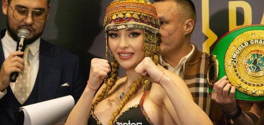 «Қазақстанның ең сексуалды боксшысы»: әлсіз қарсыластан оңбай жеңілген Ангелина Лукас чемпиондық атақтарынан айырылып қалды