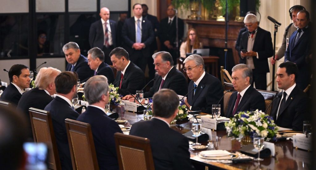 Касым-Жомарт Токаев принял участие в саммите «Центральная Азия – США»